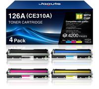 TONER COMPATIBILI PER HP 126A CE310A CE311A CE312A CE313A - 4 PACCHI CARTUCCE ST
