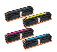 Toner compatibili Zipzap HP CE320A/CB540A/CE210X/CE321A/CB541A/CE211A/CE322A/CB542A/CE212A/CE323A/CB543A/CE213A Nero/Tricolore Confezione da 4