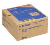 Toner Epson S050606 - 2x Giallo Multipack
