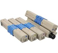 TONER EXPERTE® 4 Toner compatibili per Oki C310dn C330dn C331dn C510dn C511dn C530dn C531dn MC352dn MC361dn MC362dn MC561 MC561dn MC562dn MC562dnw MC562w