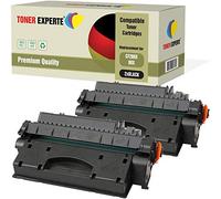 TONER EXPERTE Kit 2 CF280X 80X Toner compatibili per HP Laserjet Pro 400 M401A, M401D, M401DN, M401DNE, M401DW, M401N, MFP M425DN, MFP M425DW