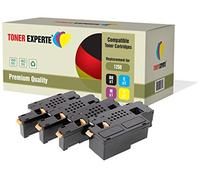 TONER EXPERTE Kit 4 Toner compatibili per Dell 1250c, 1350cn, 1350cnw, 1355cn, 1355cnw, C1760nw, C1765nf, C1765nfw, C17XX
