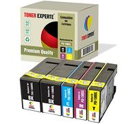 TONER EXPERTE Kit 5 XL PGI-1500XL Cartucce d'inchiostro compatibili per Canon MAXIFY MB2050 MB2150 MB2350 MB2750 MB2755 MB2155 (2 Nero, Ciano, Magenta, Giallo)