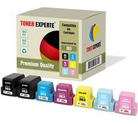TONER EXPERTE Kit 7 XL Cartucce d'inchiostro compatibili per HP 363 Photosmart C5180, C6150, C6180, C6280, C7180, C7280, C8180, 3110, 3210, 3310, 8250, D6160, D7160, D7260, D7460, 3210xi