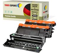 TONER EXPERTE Kit con 1 Tamburo e 2 Cartucce - Compatibile con Brother DCP-L5500DN L6600DW HL-L5000D L5100DN L5200DW L5200DWT L6300DW L6300DWT L6400DW MFC-L5700DN L5750 LDW