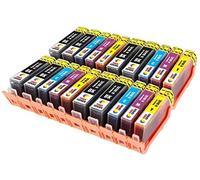 TONER EXPERTE® Sostituzione per HP 364 364XL 20 Cartucce d'inchiostro compatibili con HP Photosmart 5510 5515 5520 6510 6520 B110a B209a B210a Deskjet 3070A 3520 Officejet 4610 4620 | Alta Capacità