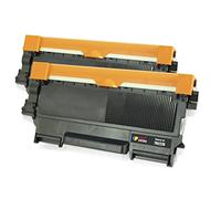 Toner Experte TN2220 TN2010 Cartucce di Toner Sostituzione per Brother TN-2010 Compatibile con MFC-7360N MFC-7460DN MFC-7860DW HL-2130 DCP-7055 FAX-2840 (2 Nero)