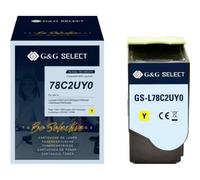 Toner G&G GS-L78C2UY0 Giallo 7000 Pagine Lexmark