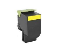 Toner giallo compatibile con Lexmark 80C2HYE (80C2HY)