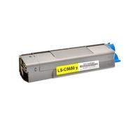 Toner giallo compatibile con Oki 43872305