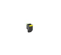 Toner Giallo Lexmark CX310 CX410 CX510 2K 80C2SY0 802SY Altissima Qualità