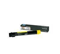 Toner Giallo Lexmark X950X2YG, 22.000 Pagine ISO IEC 19752 Per Lexmark X 950
