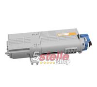 TONER GIALLO PER OKI C532 C532dn C542dn MC563dn MC573 MC573dn CARTUCCIA 46490401