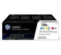 HP 128A Multipack ciano / magenta / giallo Originale CF371AM