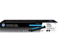 Hp kit ricarica toner nero originale neverstop 143ad, dual-pack