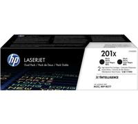 HP Confezione da 2 cartucce toner nero originale ad alta capacità LaserJet 201X