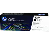 Toner originale Hp CE410XD Multipack 305X (Conf. da 2 pz.) NERO 4000x2 pagine per Stampanti: Hp LASERJET PRO 300 COLOR M351A, Hp LASERJET PRO 300 COLOR MFP M375NW, Hp LASERJET PRO 400 COLOR M451DN, Hp