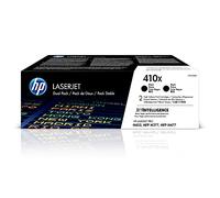 HP 410X CF410XD, Multipack da 2 Toner Originali HP da 6500 Pagine, Compatibile con le Stampanti HP LaserJet Pro MFP M377, M452, M477, Nero