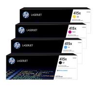 Toner HP 415X (W2030/31/32/33X) - 4 colori Alta capacità Multipack