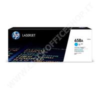 TONER HP 658A W2001A (6.000PG) CIANO - ORIGINALE