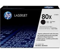 Hp cartuccia toner originale nero ad alta capacità laserjet 80xc scatola bianca