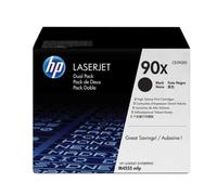 HP Confezione da 2 cartucce originali di Toner nero ad alta capacità LaserJet 90X