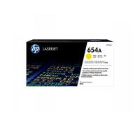 HP 654A CF332A, Cartuccia Toner Originale da 2000 Pagine, Compatibile con la Stampante LaserJet Enterprise M651, Giallo