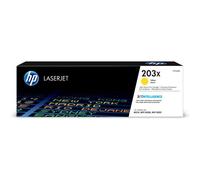 HP Cartuccia toner per LaserJet giallo 203X (CF542X) originale ad alta capacità 2500 pagine