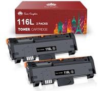 Toner Kingdom D116L D116S cartuccia toner compatibile per Samsung MLT D116L D116S Cartucce per Samsung Xpress SL-M2835DW M2825ND M2825DW M2885FW M2675 M2675FN M2875FD M2625 M2626 M2676 (nero, 2-pack)