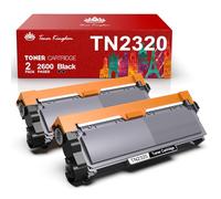 Toner Kingdom TN2320 TN-2320 Toner Compatibile per Brother TN2320 TN2310 per MFC-L2700DW MFC-L2700DN MFC-L2740DW MFC-L2720DW DCP-L2500D DCP-L2520DW HL-L2340DW HL-L2300D MFC L2700DW Toner (2 Nero)