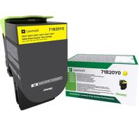 Toner Lexmark 71B20Y0 - Giallo