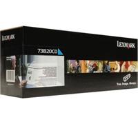 Toner Lexmark 73B20C0 - Ciano