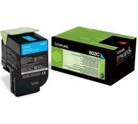 Toner Lexmark 80C20C0 (802C) - Ciano