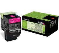 Toner Lexmark 80C20M0 (802M) - Magenta