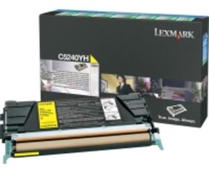 Toner Lexmark C5240YH - Giallo Alta capacità
