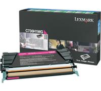 Toner Lexmark C736H1MG - Magenta Alta capacità