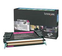 Toner Lexmark C736H1MG Magenta Originale