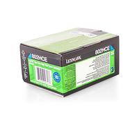 Lexmark 802HC cartuccia toner 1 pz Originale Ciano