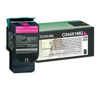 Toner Magenta Lexmark C544X1MG Programma Di Reso, 4.000 Pagine ISO IEC 19798