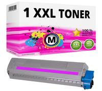 Toner Magenta XXL Per OKI MC853DN MC853DNCT MC873DNC MC873DNX MC873DNV
