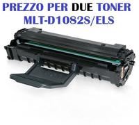 CARTUCCIA PER SAMSUNG ML1640 ML1641 ML1645 SET DA 3 TONER MLT-D1082S/ELS NERO