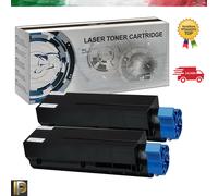 TONER NERO COMPATIBILE PER OKI B412 B412H 412dn b432 b512 mb472 mb492 mb562