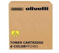 TONER OLIVETTI B1008 GIALLO ORIGINALE PER OLIVETTI D-COLOR MF2400 MF 2400 CAPACITA 6.000 PAGINE