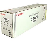 Originale Canon IR-C 5180 i Toner (C-EXV 17 / 0259 B 002) giallo, 30,000 pagine, 0.05 cent per pagina, Contenuto: 475 g