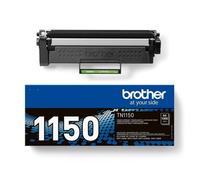 TONER ORIGINALE BROTHER TN1150 TN-1150 BK Nero 1000 Pagine