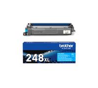 TONER ORIGINALE BROTHER TN248XLC TN-248 XL C CIANO 2300 pagine