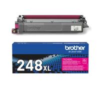 TONER ORIGINALE BROTHER TN248XLM TN-248 XL M MAGENTA 2300 pagine