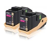 Epson Original Doppelpack Toner magenta 15.000 Seiten (C13S050607) - C13S050607