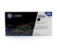 TONER ORIGINALE HP CE250X / 504X - NERO - STAMPA 10500 PAGINE NEW