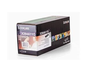 Toner originale Lexmark X 364 DN/0 X 264 A11G - Toner nero per 3.500 pagine - 1 pz - compatibile per Lexmark X 264 DN, Lexmark X 363 DN, Lexmark X 364 DN, Lexmark X 364 DW